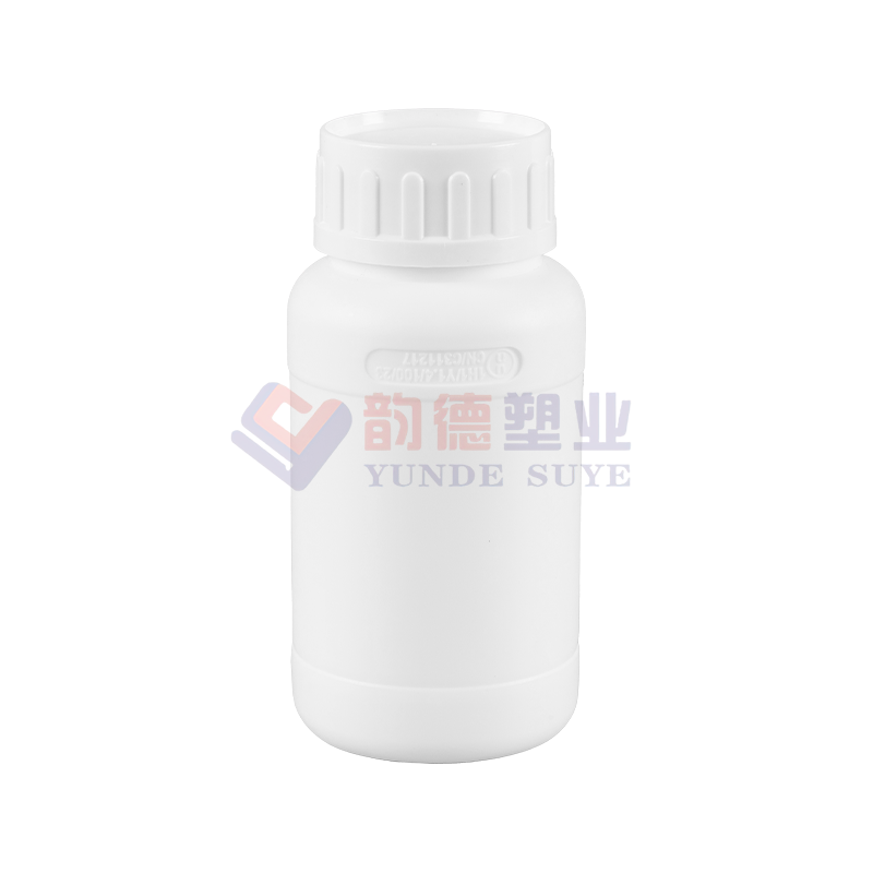 বিশুদ্ধ সাদা ঘন 300ml ফ্লোরাইড রাউন্ড বোতল 250ml-02 (ঘন সংস্করণ)